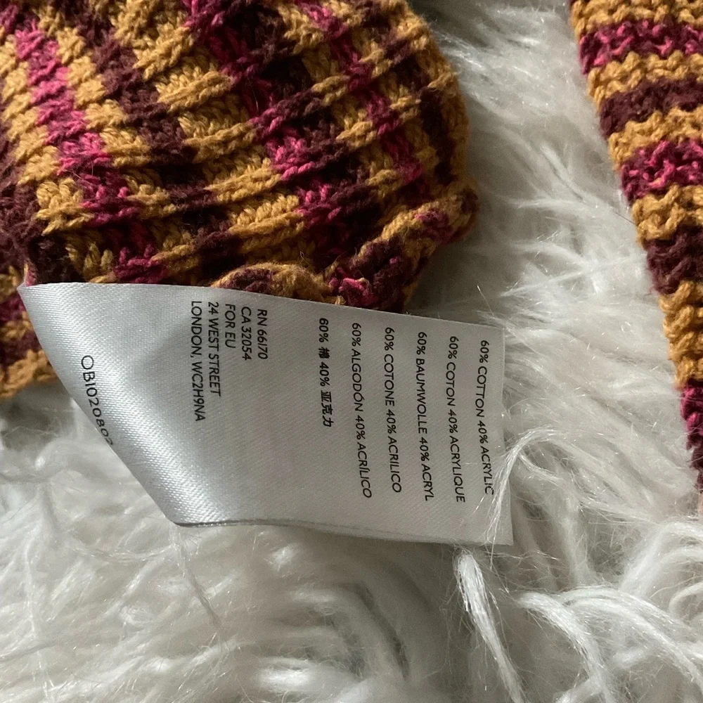 Urban Outfitters Mackenna Striped Turtleneck Sweater - Picture 4 of 5